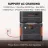 Power Station Jackery ”EXPLORER 1000 PLUS” BATTERY PACK, CAPACITY: 1264WH, 4000 CYCLES LIFEPO4, WEIGHT:10.2KG,  35.6X26X19.8CM, COMPATIBLE WITH  ”EXPLORER 1000 PLUS”, BLACK/ORANGE
