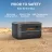 Power Station Jackery ”EXPLORER 1000 PLUS” BATTERY PACK, CAPACITY: 1264WH, 4000 CYCLES LIFEPO4, WEIGHT:10.2KG,  35.6X26X19.8CM, COMPATIBLE WITH  ”EXPLORER 1000 PLUS”, BLACK/ORANGE