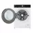 Masina de spalat rufe cu uscator LG F4DR711S2H