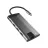 Docking station Natec NMP1690 FOWLER PLUS HUB USB-C MULTIPORT ADAPTER 8 IN 1, USB 3.0 3X, HDMI 4K, USB-C PD, RJ45, SD, MICRO