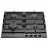 Plita incorporabila cu gaz BACKER NONA 6033, Black