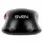 Mouse SVEN WIRELESS MOUSE  RX-450W, 1200-3200 DPI, 6 BUTTONS, 67G, AMBIDEXTROUS, 500MAH, 2.4GHZ, BLACK