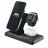 Incarcator Cellular Line WIRELESS CHARGER CELLULARLINE TRIPLE STATION 3 IN 1, 15W, BLACK
