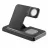 Incarcator Cellular Line WIRELESS CHARGER CELLULARLINE TRIPLE STATION 3 IN 1, 15W, BLACK