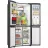 Congelator Hisense RQ5P470SALE, 483 l, Metal-Tech Cooling, Multi Air Flow, Super Cool, Total No Frost, 178.5 cm, Argintiu