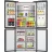 Congelator Hisense RQ5P470SALE, 483 l, Metal-Tech Cooling, Multi Air Flow, Super Cool, Total No Frost, 178.5 cm, Argintiu