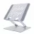 Cooling pad GEMBIRD NOTEBOOK RISER  NBS-D1-04, UP TO 15.6'', ALUMINUM, FOLDABLE, SILICONE PAD, UP TO 10KG, HEIGHT/ANGLE ADJUSTMENT, SILVER