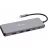 Док-станция VERBATIM 13-IN-1 USB-C PRO MULTIPORT HUB CMH-13, 3X USB 3.2-A (GEN 1), 1X USB3.2-A (GEN 2), 2X USB2.0-A , 2X USB-C PD (87-96W) +DATA, 2X HDMI 8K 30HZ, 1X DP 8K 30HZ, RJ45 GIGABIT, 3.5MM AUDIO, USB 3.2-C (GEN 2) CABLE 15CM, 150G