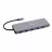 Док-станция VERBATIM 13-IN-1 USB-C PRO MULTIPORT HUB CMH-13, 3X USB 3.2-A (GEN 1), 1X USB3.2-A (GEN 2), 2X USB2.0-A , 2X USB-C PD (87-96W) +DATA, 2X HDMI 8K 30HZ, 1X DP 8K 30HZ, RJ45 GIGABIT, 3.5MM AUDIO, USB 3.2-C (GEN 2) CABLE 15CM, 150G