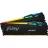 Модуль памяти KINGSTON 16GB (Kit of 2*8GB) DDR5-6000  Kingston FURY® Beast DDR5 RGB EXPO, PC48000, CL36, 1Rx8, 1.4V, Auto-overclocking, Asymmetric BLACK Large heat spreader, Dynamic RGB effects featuring Fury Infrared Sync technology, AMD® EXPO v1.0 and Intel® Extreme Memo