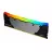 Модуль памяти KINGSTON 16GB DDR4-3200  Kingston FURY® Renegade DDR4 RGB, PC25600, CL16, 1.35V, 2Rx8, Symmetric Black/Silver Large heat spreader, Dynamic RGB effects featuring Kingston FURY Infrared Sync technology, Intel XMP 2.0 (Extreme Memory Profiles)