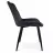 Стул Jumi Scaun de bucatarie/living, Jumi VIVA ,catifea, Negru