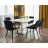 Стул Jumi Scaun de bucatarie/living, Jumi VIVA ,catifea, Negru