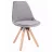 Scaun Jumi SCAUN BUCATARIE/LIVING, SAIDA, , CATIFEA, LEMN, 49X52X83 CM, BEJ