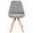 Scaun Jumi SCAUN BUCATARIE/LIVING, SAIDA, , CATIFEA, LEMN, 49X52X83 CM, BEJ