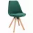 Scaun Jumi SCAUN BUCATARIE/LIVING, SAIDA, , CATIFEA, LEMN, 49X52X83 CM, VERDE