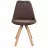Scaun Jumi SCAUN BUCATARIE/LIVING, SAIDA, , CATIFEA, LEMN, 49X52X83 CM, MARO