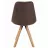 Scaun Jumi SCAUN BUCATARIE/LIVING, SAIDA, , CATIFEA, LEMN, 49X52X83 CM, MARO