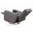 Fotoliu Gaming Cougar Gaming Sofa Cougar Fidom Gray/Orange, User max load up to 150kg/height 160-195cm, 2 side pocket, Rock, Recline and Swivel, Footres