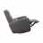 Fotoliu Gaming Cougar Gaming Sofa Cougar Fidom Gray/Orange, User max load up to 150kg/height 160-195cm, 2 side pocket, Rock, Recline and Swivel, Footres