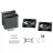 Cooler universal be quiet! AC  "PURE ROCK PRO 3 BLACK" (14-34.8DBA, 2000RPM, 59.6 CFM, 2X120MM, PWM, 250W, 6X6MM, 1070G.)