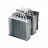 Cooler universal be quiet! AC  "PURE ROCK PRO 3 BLACK" (14-34.8DBA, 2000RPM, 59.6 CFM, 2X120MM, PWM, 250W, 6X6MM, 1070G.)