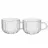 Кружка Ardesto Glass cups Ardesto Iceberg 400 ml 2 pcs, AR2640GG