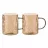Кружка Ardesto Glass cups Ardesto Shine 260 ml 2 pcs, AR2626GS