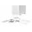 Carcasa fara PSU be quiet! CASE ATX  PURE BASE 501 LX, W/O PSU, 3X120MM & 1X140MM ARGB, FRONT&TOP MESH, TG, DUST FILTERS, 2XUSB 3.2, 1XUSB-C, 2X3.5", 5X2.5", WHITE