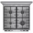 Aragaz GORENJE GAS\EL COOKER  GKS6C71XF