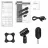 Microfon SVEN MK-740, WIRELESS DYNAMIC MICROPHONE, LI-ION 180MAH, 2.4GHZ RADIO / 6.3 MM PLUG, UP TO 25 M DISTANCE, UP TO 12 HOURS, POP FILTER, BLACK