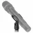 Microfon SVEN MK-742, TWO WIRELESS DYNAMIC MICROPHONES, LI-ION 180MAH, 2.4GHZ RADIO / 6.3 MM PLUG, UP TO 25 M DISTANCE, UP TO 12 HOURS, POP FILTER, BLACK