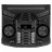 Boxa SVEN PS-1500, 500W (2X250) DYNAMIC SWITCHABLE RGB BACKLIGHT, TWS, BLUETOOTH, FM, USB, LED DISPLAY, MICROPHONE INPUT FOR KARAOKE, NFC, AUDIO INPUT FOR CONNECTING AN ELECTRIC GUITAR, CARRYING HANDLE AND WHEELS, WOODEN BODY (MDF), 13 KG, BLACK