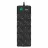 Сетевой фильтр SVEN Surge Protector SVEN SF-10E-16, 10 Sockets, Children protection, Varistor protection, NON-FLAMMABLE, 3680W, 1.8m, Black