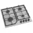 Plita incorporabila cu gaz WOLSER WL- F 6407 INOX FFD, Inox