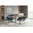 Scaun Jumi SCAUN PREMIUM , BERGAMO, 80X50X65CM, PICIOARE DIN METAL, NEGRU/GRI