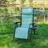 Шезлонг Jumi Sezlong de gradina pliabil JUMI multi-pozitii cu raft si blocare scaun Bluemarin OM-282049