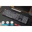 Gaming keyboard Keychron K5 MAX QMK/VIA WIRELESS CUSTOM MECHANICAL KEYBOARD RUSSIAN LAYOUT (K5M-B1-RU), ULTRA-SLIM, FULL SIZE LAYOUT, RGB BACKLIGHT, GATERON LOW-PROFILE 2.0 MECHANICAL RED SWITCH, 2.4GHZ&BLUETOOTH, USB TYPE-C, GAMER (TASTATURA/КЛАВИАТУРА)