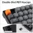 Gaming keyboard Keychron K8 MAX QMK WIRELESS CUSTOM MECHANICAL KEYBOARD RUSSIAN LAYOUT (K8M-J1-RU), BLACK, 80% TKL LAYOUT, ALUMINIUM FRAME, RGB BACKLIGHT,  SUPER MECHANICAL RED SWITCH, HOT-SWAP, 2.4GHZ&BLUETOOTH, USB TYPE-C, GAMER (TASTATURA/КЛАВИАТУРА)