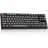 Gaming keyboard Keychron K8 MAX QMK WIRELESS CUSTOM MECHANICAL KEYBOARD RUSSIAN LAYOUT (K8M-J1-RU), BLACK, 80% TKL LAYOUT, ALUMINIUM FRAME, RGB BACKLIGHT,  SUPER MECHANICAL RED SWITCH, HOT-SWAP, 2.4GHZ&BLUETOOTH, USB TYPE-C, GAMER (TASTATURA/КЛАВИАТУРА)