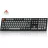 Gaming keyboard Keychron K10 MAX QMK WIRELESS CUSTOM MECHANICAL KEYBOARD RUSSIAN LAYOUT (K10M-H1-RU), BLACK, FULL SIZE LAYOUT, RGB BACKLIGHT,  SUPER MECHANICAL RED SWITCH, HOT-SWAP, 2.4GHZ&BLUETOOTH, USB TYPE-C, GAMER (TASTATURA/КЛАВИАТУРА)