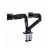 Держатель для монитора GEMBIRD Arm for 2 monitors 17”-35” - Full-motion desk arm Gembird MA-DA2-03, Alu and Steel, Gas spring 3-10 kg per screen, VESA 75/100, arm rotates, extends and retracts, tilts to change reading angles, and allows to rotate display from landscape-to-portrait