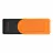 USB flash drive KINGSTON 256GB USB3.2   DATATRAVELER EXODIA S BLACK/ORANGE, MOVING CAP DESIGN, (READ 100 MBYTE/S, WRITE 12 MBYTE/S)