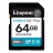 Card de memorie TRANSCEND ..64GB  SDXC CARD (CLASS 10) UHS-I , U3, V30 KINGSTON CANVAS GO! PLUS GEN 4 "SDG4/64GB" (R:200MB/S)