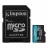 Карта памяти TRANSCEND ..64GB MicroSD (Class 10) UHS-I (U3) +SD adapter, Kingston Canvas Go! Plus Gen 4 "SDCG4/64GB" (R:200MB/s)
