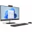 PC All-in-One HP All-in-One PC - 27” HP AiO 27-cr1007ci 27” FHD IPS Non-Touch, Intel Core Ultra 5 125U, 1x16Gb DDR5 5600, 512GB M.2 PCIe NVMe SSD, Intel Internal Graphics, CR, FHD IR Cam, WiFi6 2x2 + BT5, HDMI, LAN, Wired KB and Mouse 125, FreeDos, Jet Black.