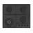 Plita incorporabila cu gaz Hisense GG663B, Black
