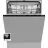 Masina de spalat vase incorporabila GORENJE GVB67364