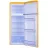 Frigider HANSA FD221.3Y, 210 l, Safety Glass+, 144 cm, Mustar