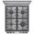 Плитa газовая GORENJE Gas\el cooker Gorenje GKS5C71XF